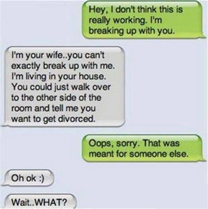 17 Breakup Texts That Are So Awful They're Amazing Funny breakup