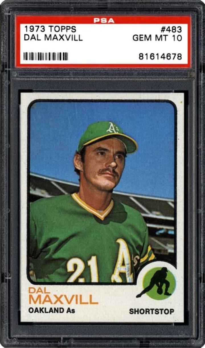 1973 Topps Dal Maxvill PSA CardFacts&reg;