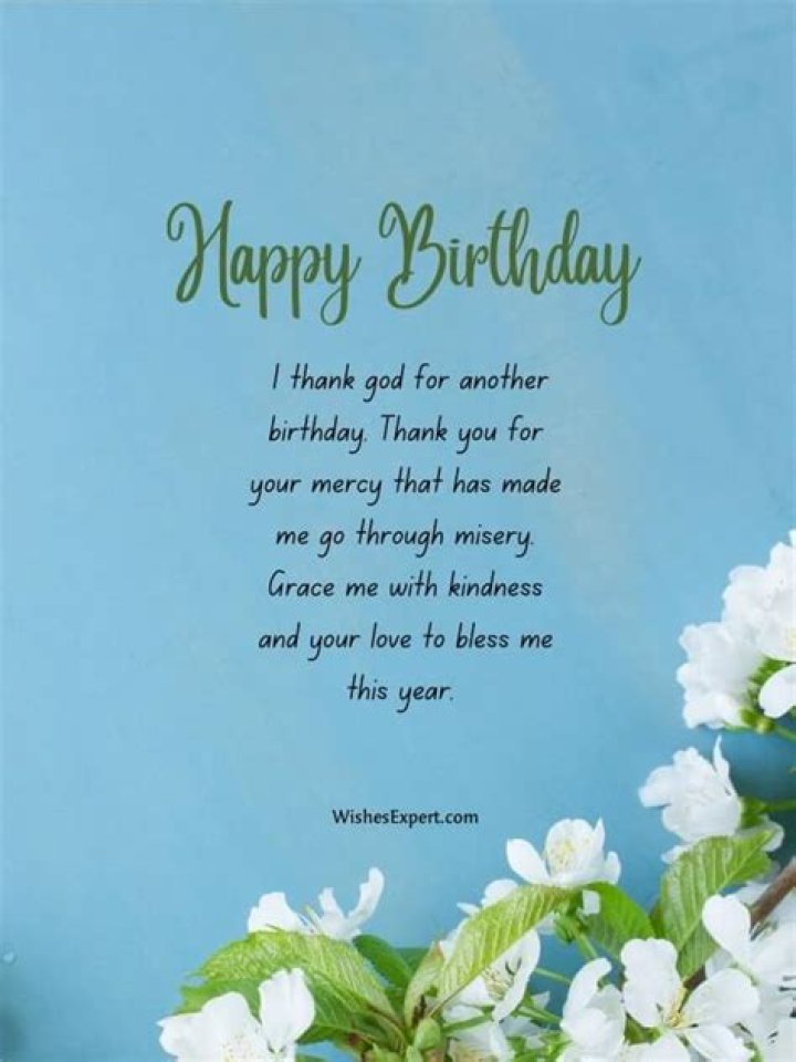 25+ Thanking God Messages For Another Birthday