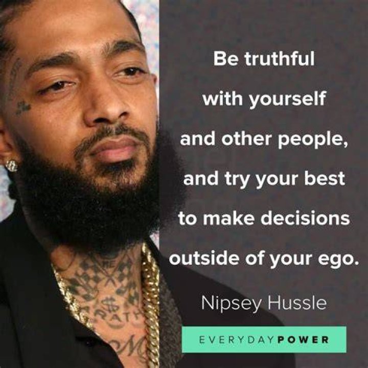 40 Nipsey Hussle Quotes Celebrating His Life and Music (2019) Rapper