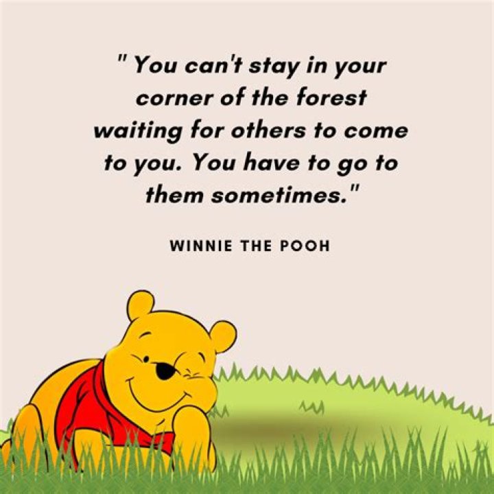 48 Winnie the Pooh Quotes Love, Life and Friendship Tiny Positive