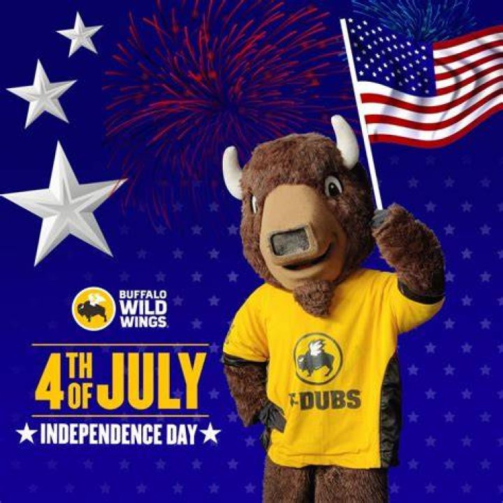 4th july at Buffalo Wild Wings