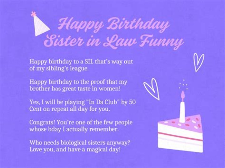 50 Happy Birthday Sister Funny Messages and Wishes BeCentsational