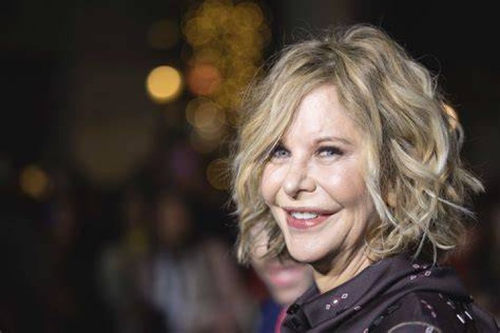 55yearold Meg Ryan returns to the red carpet in a shimmering Vneck gown