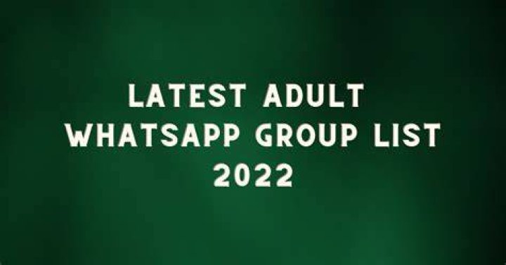 99+Latest Adult WhatsApp Group Link WhatsApp Group List