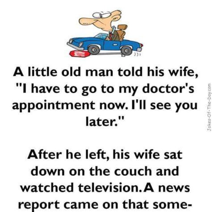 A little old man goes driving Old man jokes, Funny long jokes, Funny