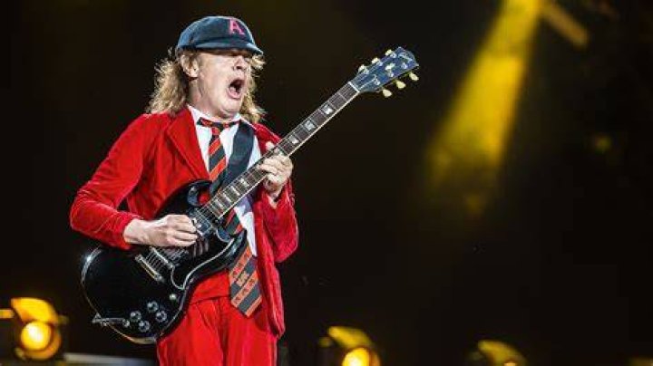 AC/DC Guitarist Angus Young reveals his 'Rock God'