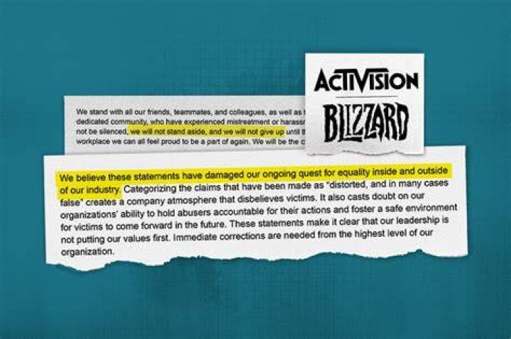 Activision Blizzard lawsuit sexual harassment california