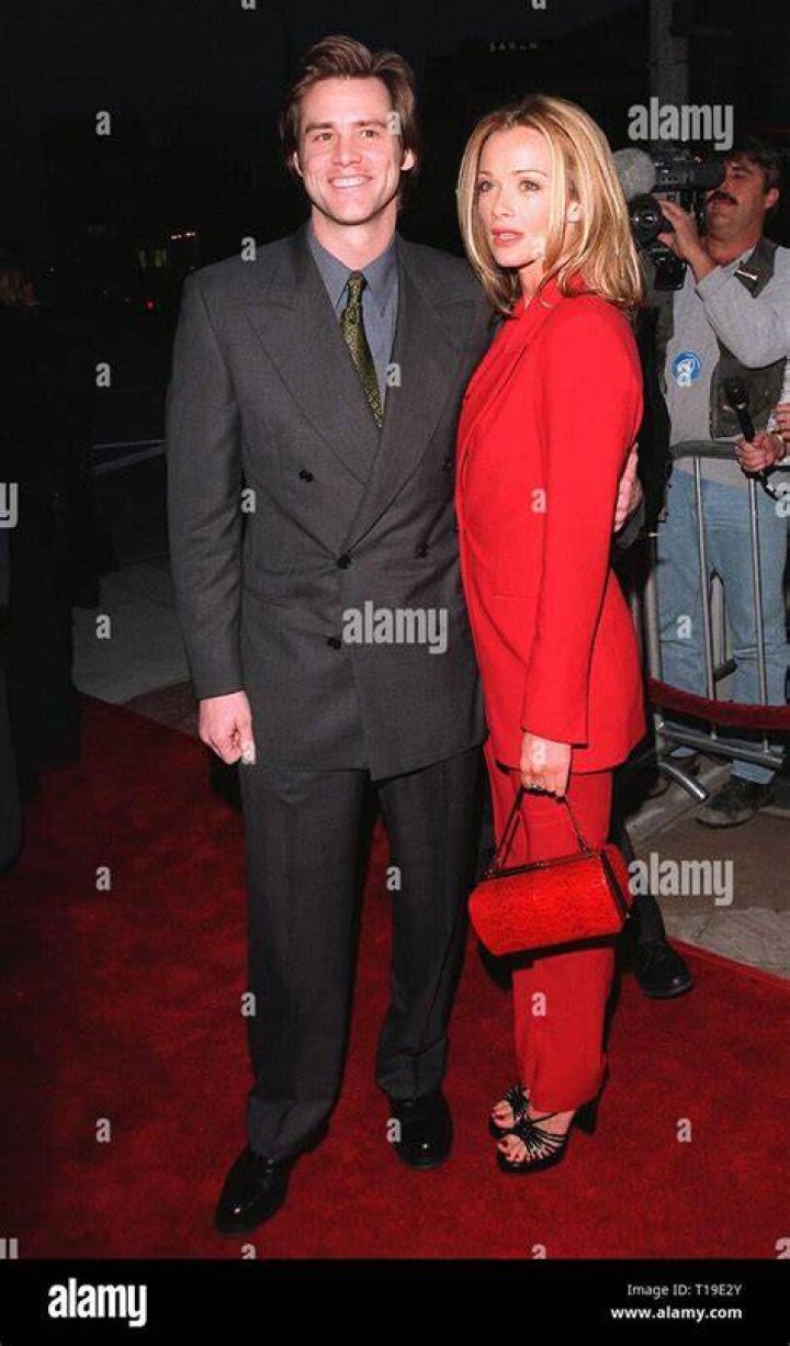 Actor Jim Carrey and wife/actress Renee Zellweger attend the Royal