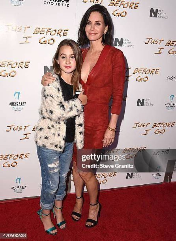 Actress Courteney Cox, Coco Riley Arquette Stock Editorial Photo © s