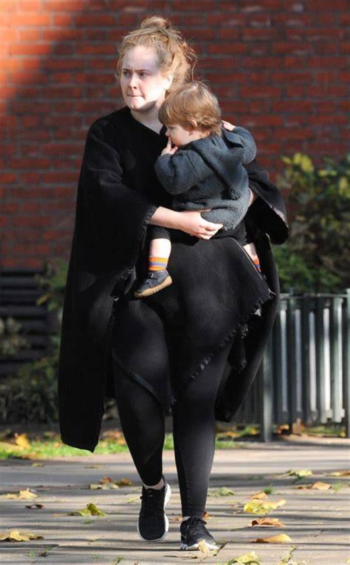 Adele steps out with son Angelo in LA amid ongoing speculation she