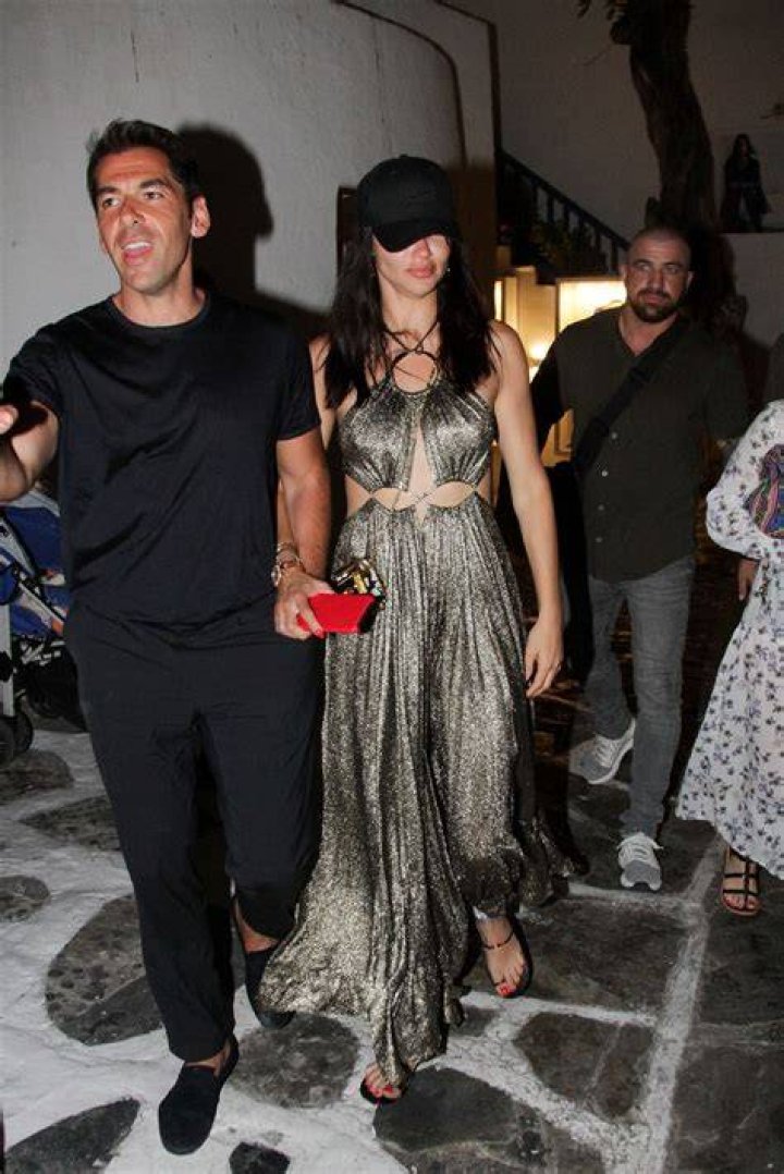 ADRIANA LIMA and Emir Uyar Night Out in Mykonos 07/09/2019 HawtCelebs