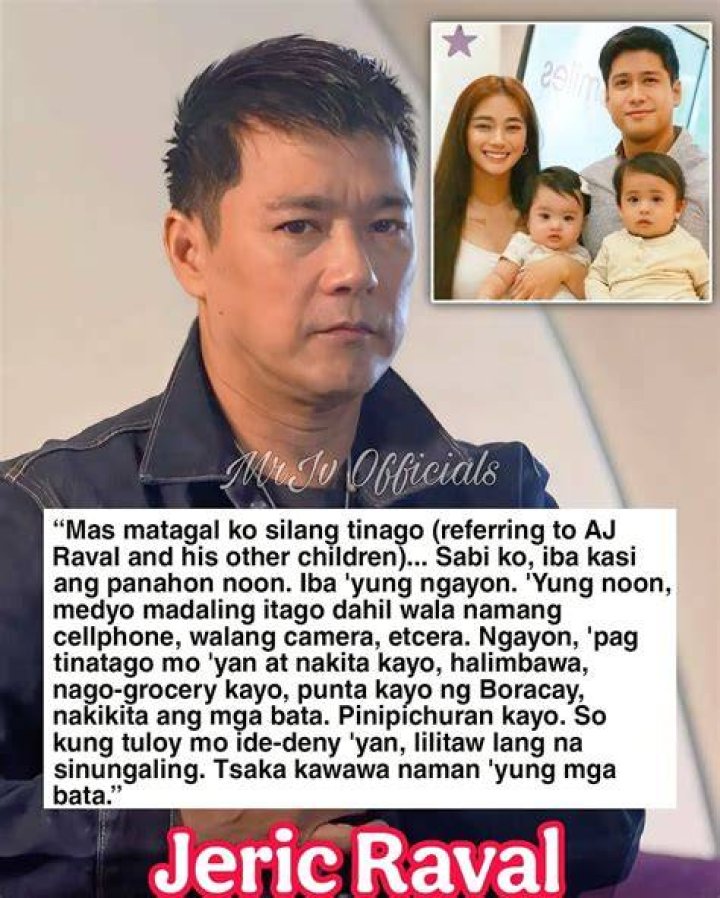 AJ&rsquo;s dad Jeric says no