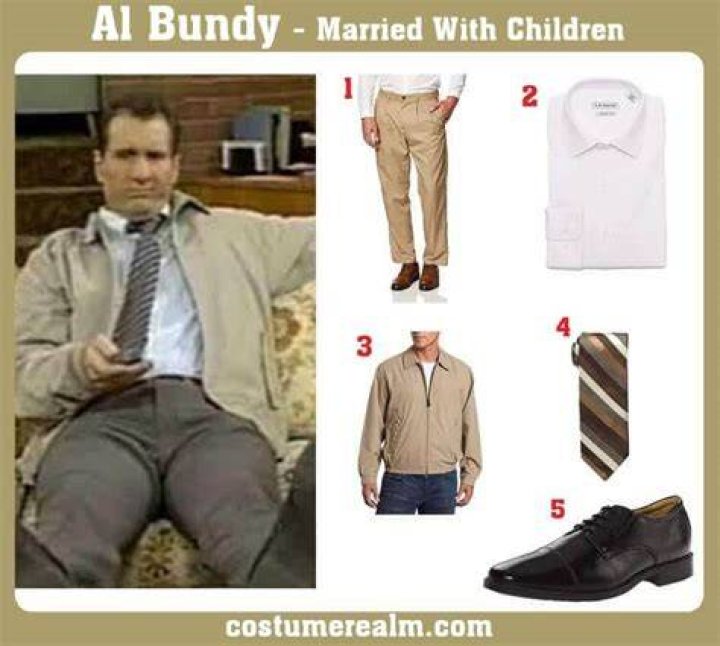Al Bundy Costume Married With Children Fancy Dress