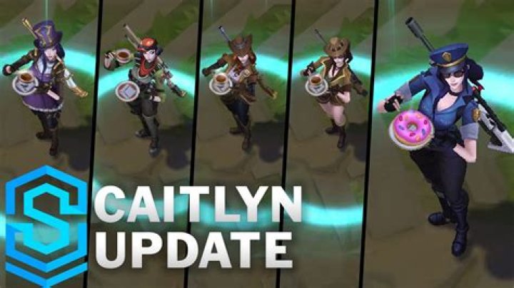 All Caitlyn Skins NEW and OLD Texture Comparison Rework 2021 (League of