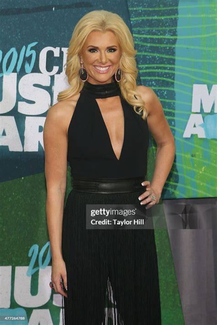 Allison Alderson attends the 2015 CMT Music awards at the Bridgestone