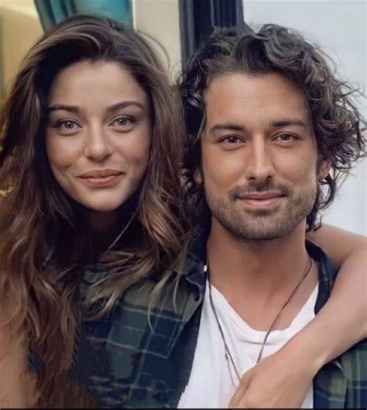 Alp Navruz and Ay&ccedil;a Ayşin Turan share their first picture together and