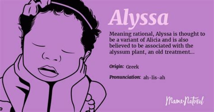 Alyssa Name Meaning, Origin, Popularity, Girl Names Like Alyssa Mama