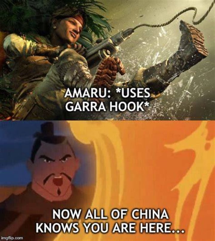 Amaru deploying Garra Hook in Rainbow Six Siege