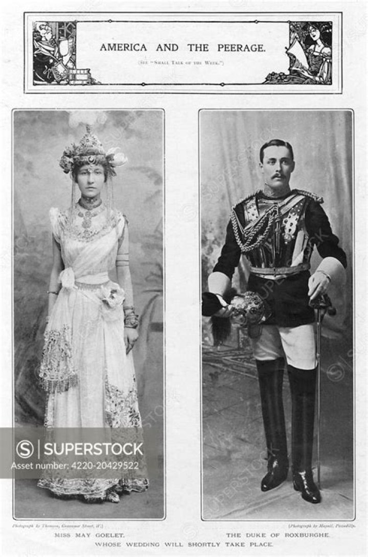 America and the Peerage Miss Mary ('May') Goelet, American heiress