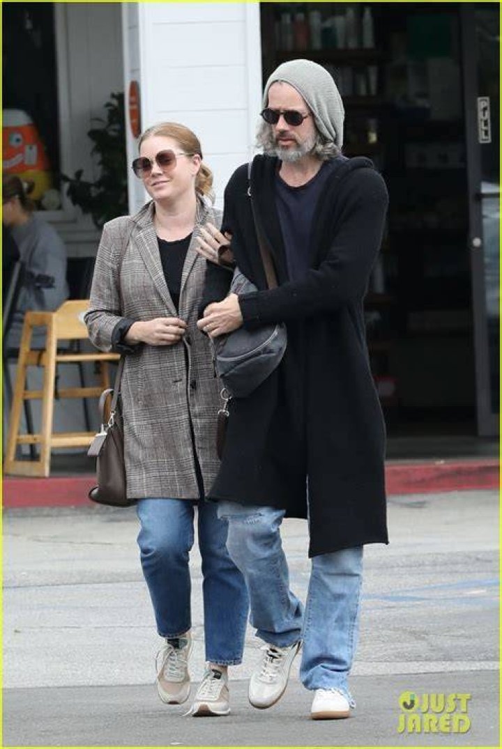 Amy Adams Keeps Close to Husband Darren Le Gallo During Breakfast