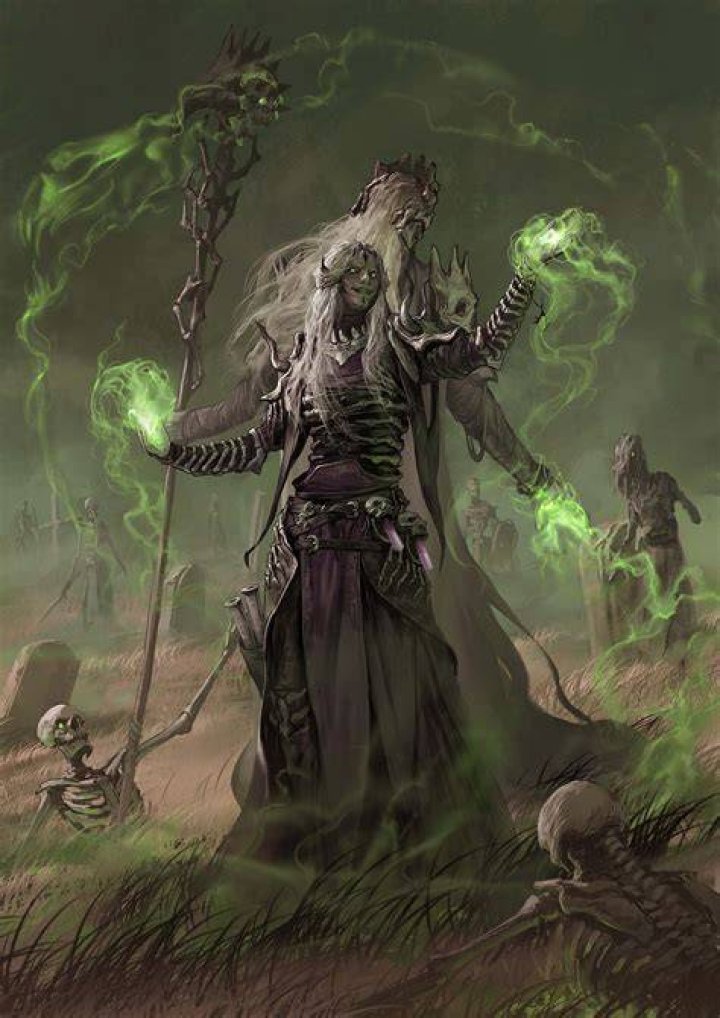 an image of a Necromancer in motion with a Golem and Skeletal Warriors in Diablo 4