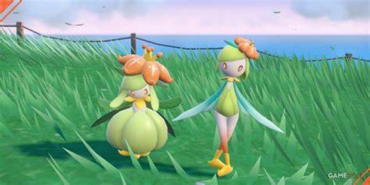 An image of Hisuian Lilligant in Pokemon Legends Arceus