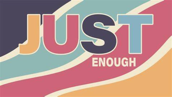 An image of Just Enough Items
