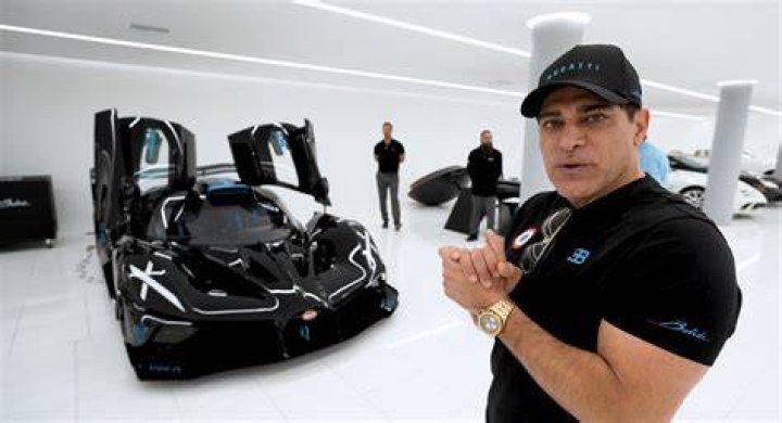 An image of Manny Khosbin showing a McClaren Speedtail