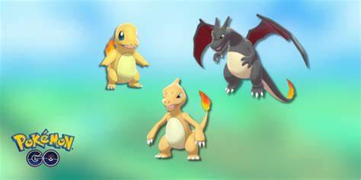 An image of Shiny Charmander in Pokemon Go