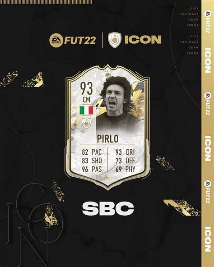 Andrea Pirlo Prime ICON SBC FIFA 21