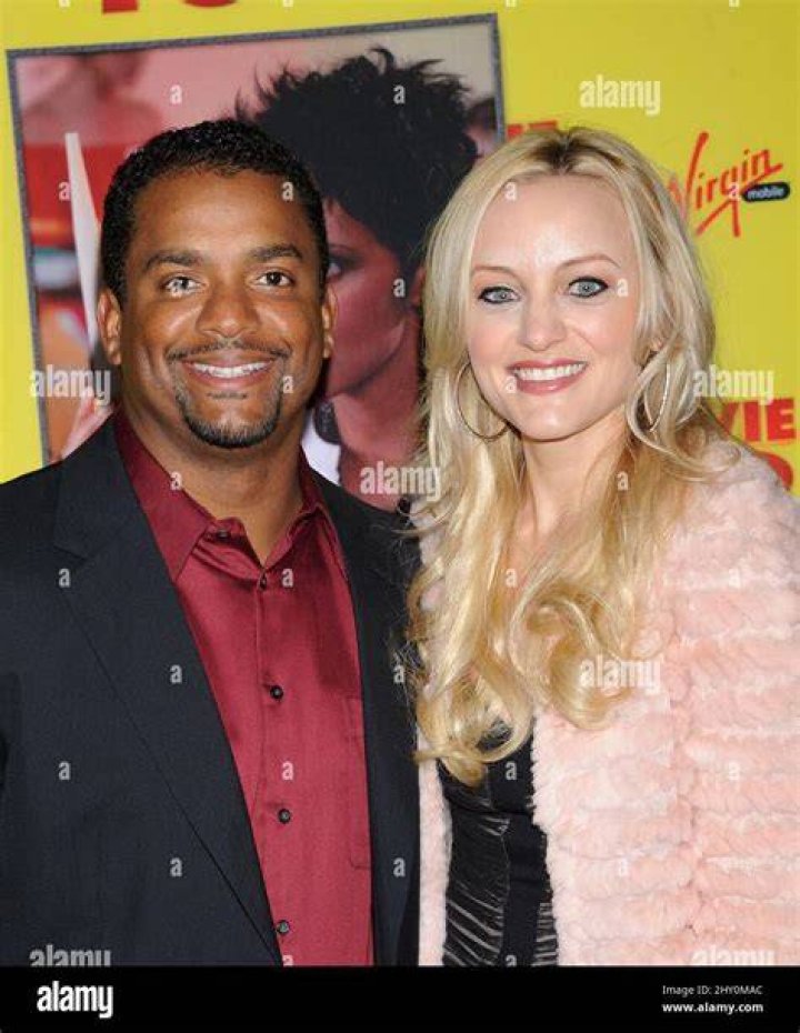 Angela Unkrich, Alfonso Ribeiro attends the "Dancing With the Stars