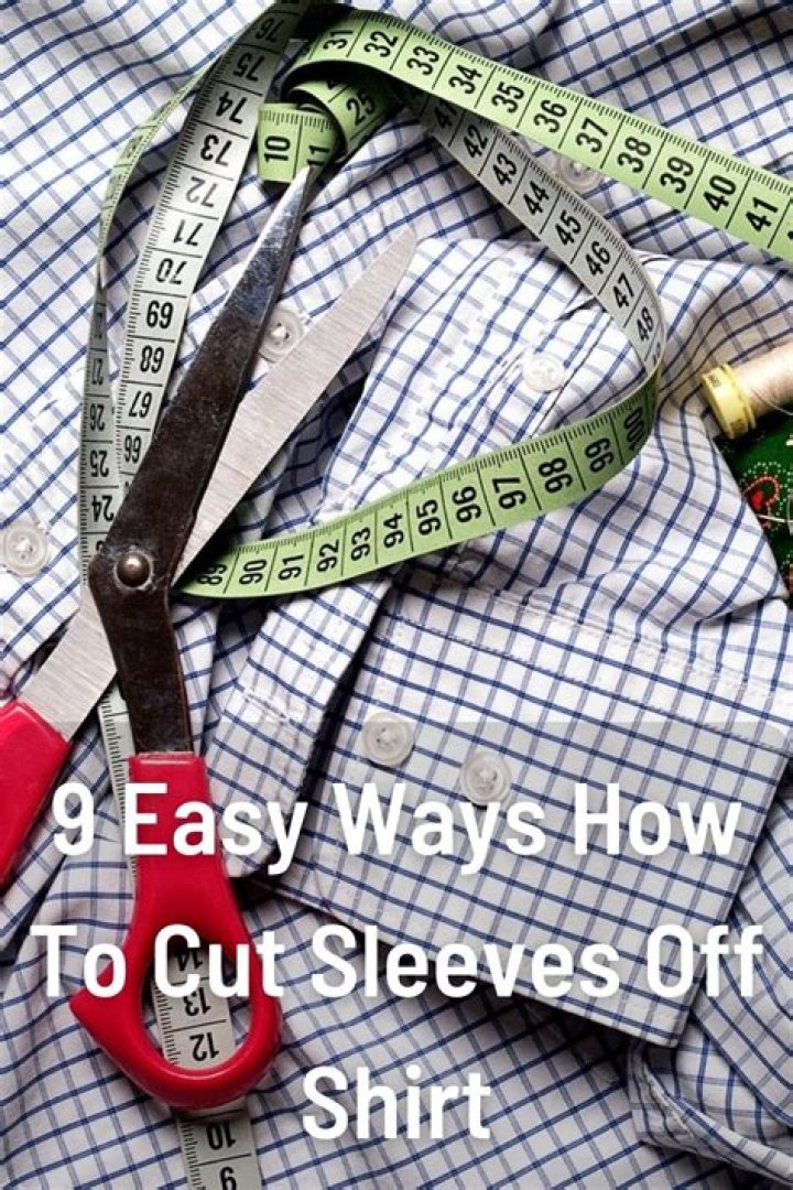 Answered How To Cut Sleeves Off A Shirt (With StepbyStep Instructions)