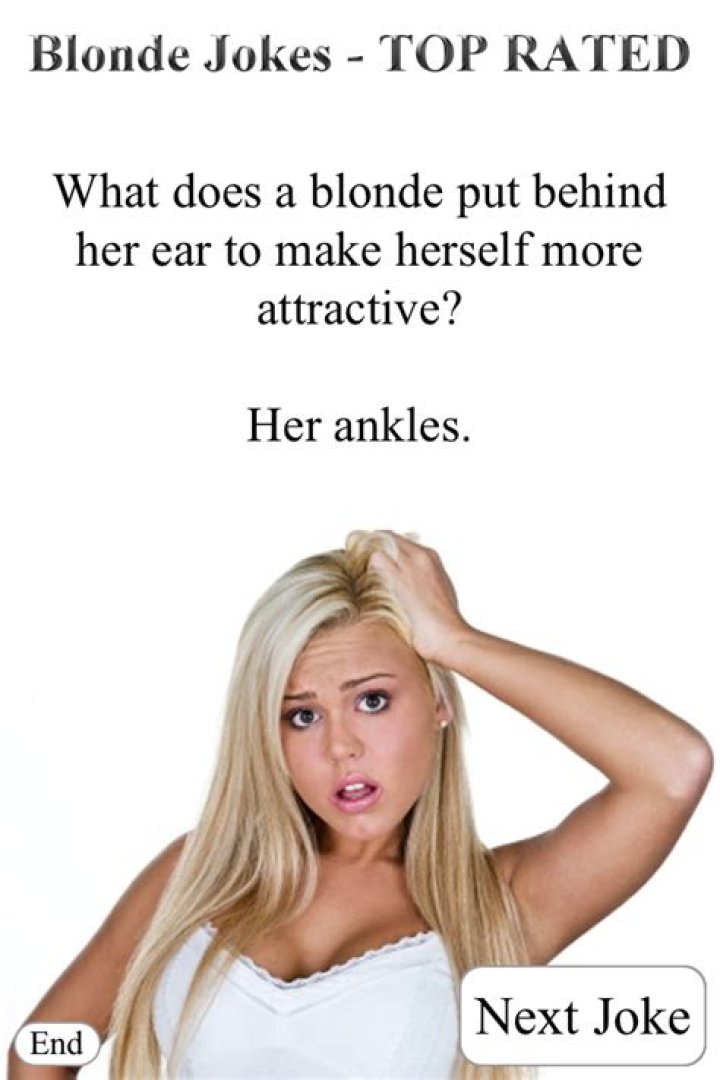 App Shopper Blonde Jokes TOP RATED (Lifestyle)