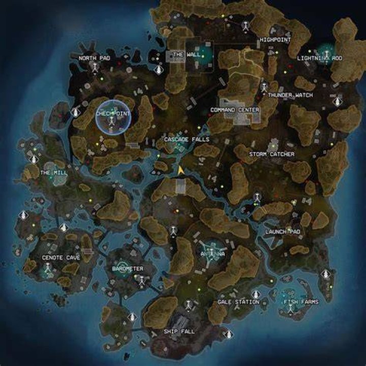 Ash on Storm Point Apex Legends