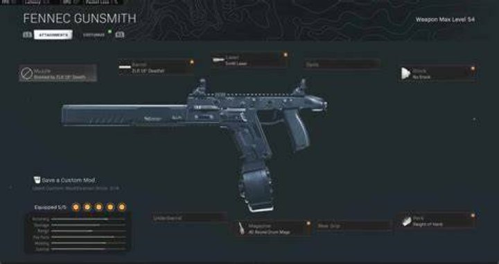 Aydan Fennec Warzone loadout