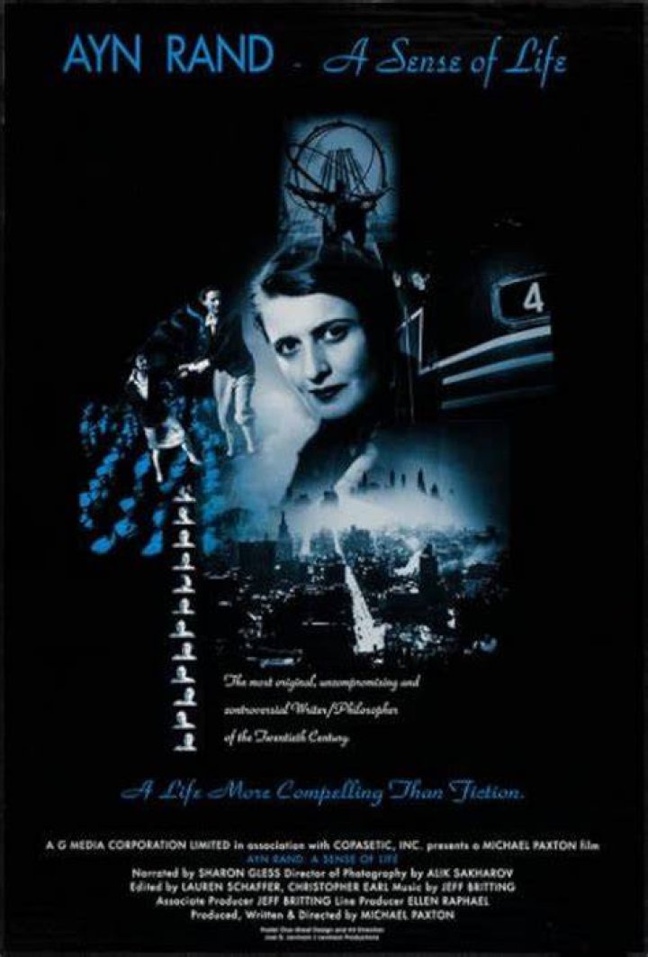Ayn Rand A Sense of Life Bluray Ayn Rand