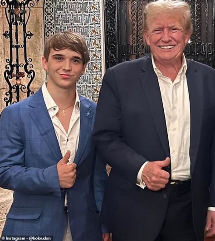 Barron Trump, Friend Bo Loudon Got Into 'Minor Accident' 'These Boys