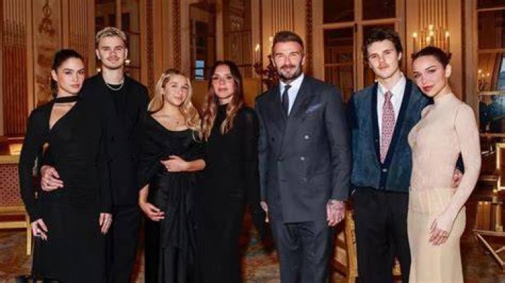 Beckham family unites to celebrate Victoria's Paris Fashion Week show