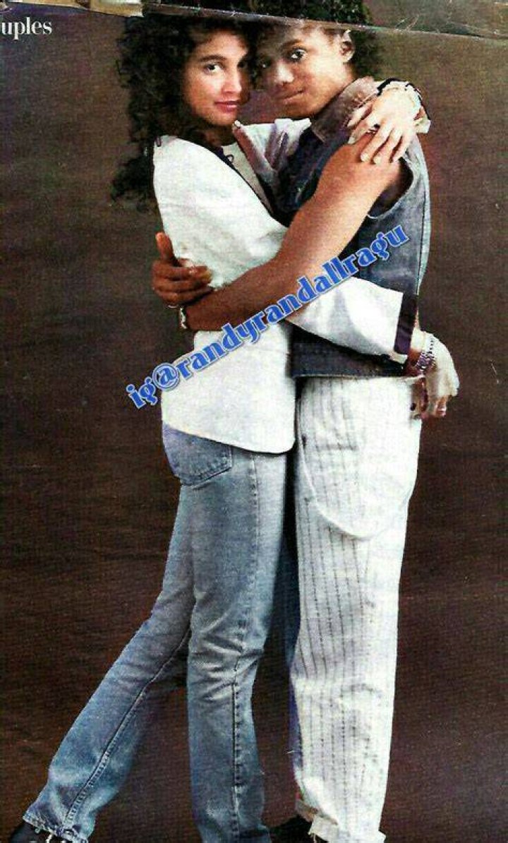 BERNADETTE ROBI AND RANDY JACKSON Randy jackson, Micheal jackson, Jackson