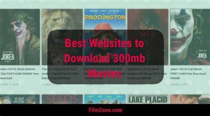 Best Websites to Download 300mb Movies 20202021