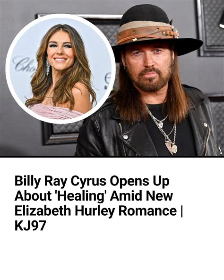 Billy Opens Up About Relationship With Courtney Love 'We