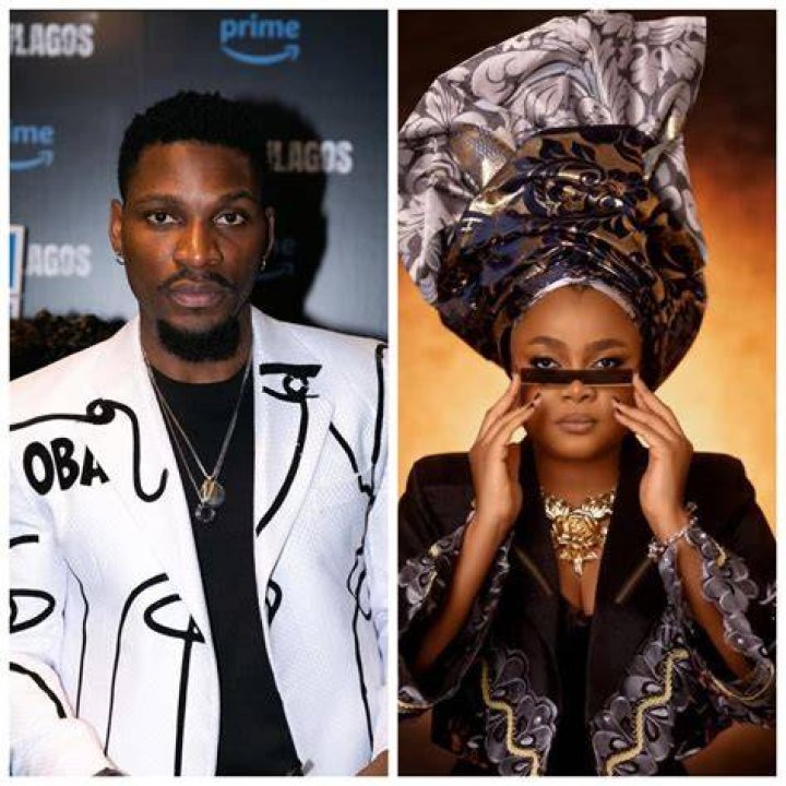Bimbo Ademoye and Tobi Bakre photo