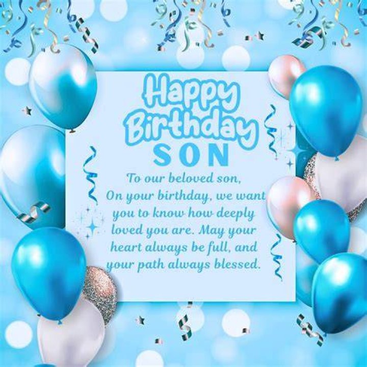 Birthday Wishes For Son Page 2