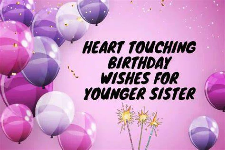 Birthday Wishes for Younger Sister Birthday Wishes for Younger Sister