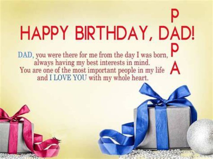 Birthday Wishes, Msg for Papa Facebook & WhatsApp Status