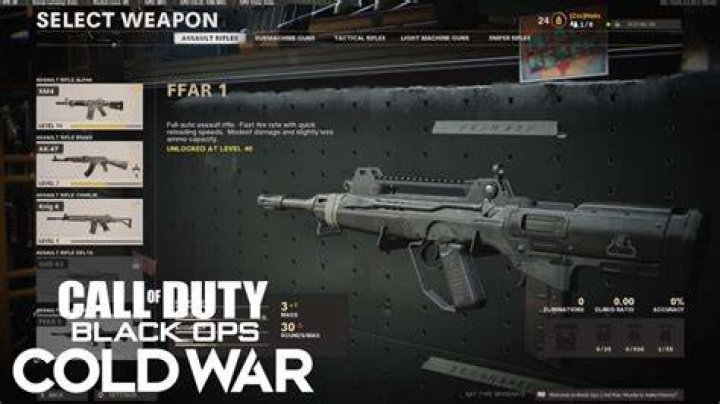 Black Ops Cold War FFAR 1