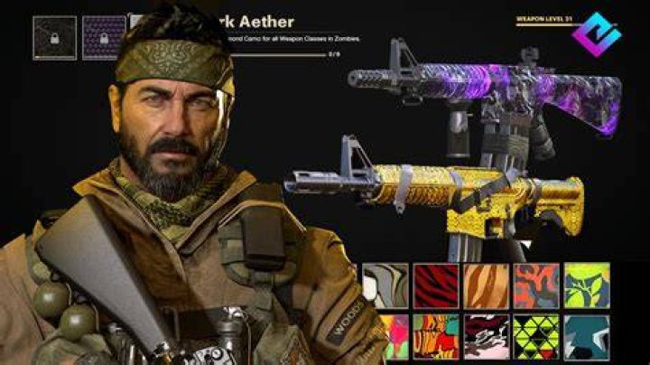 Black Ops Cold War mastery camos
