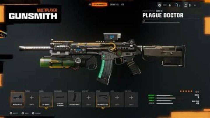 Black Ops gunsmith