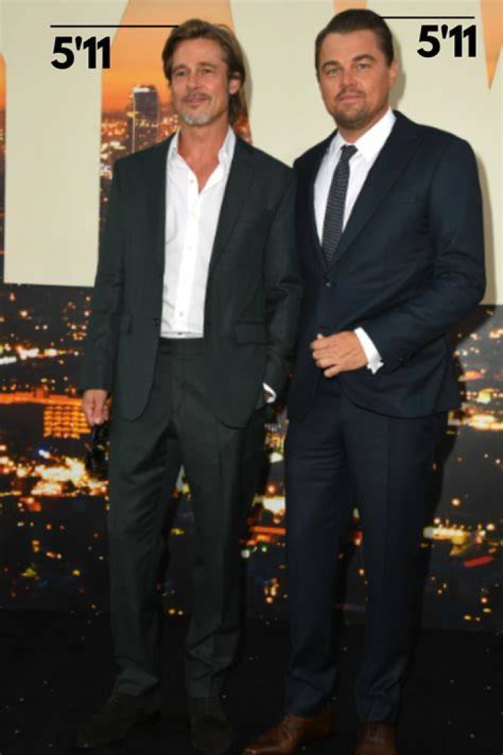 Brad Pitt Height (With Visual Comparisons) Heartafact